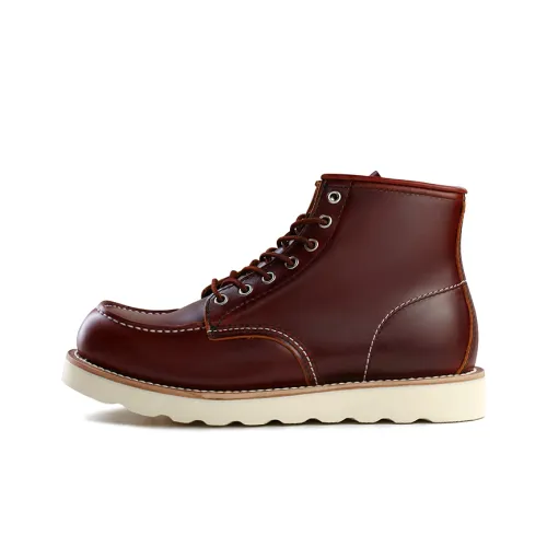 ROCKEY BAND Classic 875 Work Boots Рабочие ботинки Высокий Топ Бордовый Женские