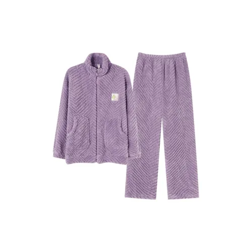 LEZIYUN Пижамный комплект женский фиолетовый