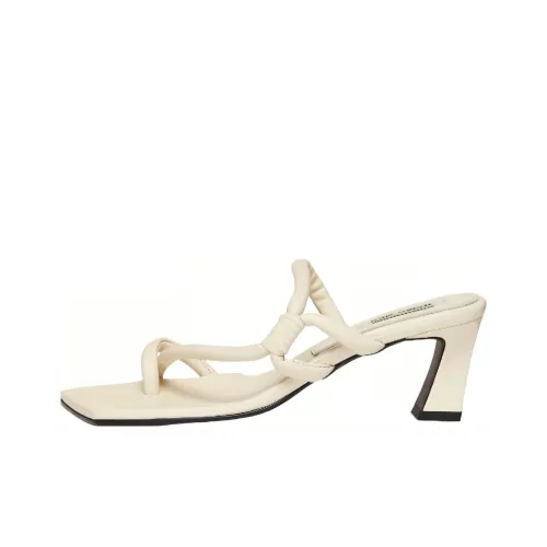 Reike Nen Шлепанцы 6 см Женские Бежевые