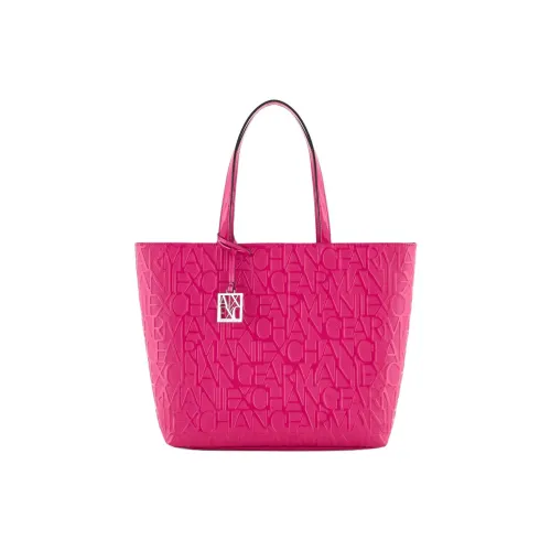 ARMANI EXCHANGEAE Полиэстер Тоут Сумка Сумка для покупок Сумка на плечо Сумка Большая Женская Фуксия