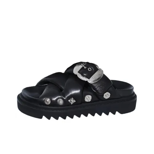 TOGA VIRILIS Слипоны Мужской Черный