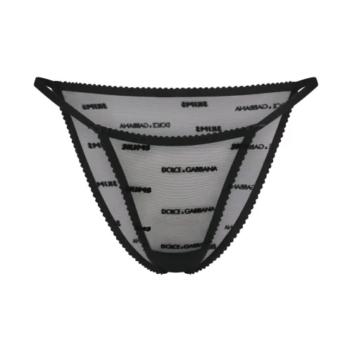 SKIMS DOLCE&GABBANA Collaboration Коллаборация 1 упаковка Onyx/Onyx Женские трусики-бикини
