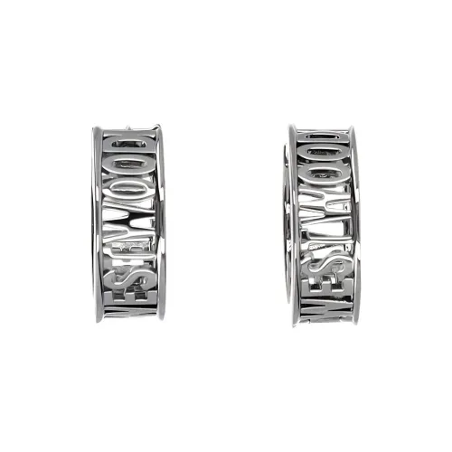 Вивьен Вествуд Brass Earrings Женские Серебро