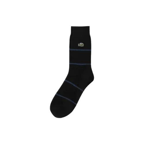 LACOSTE Collaboration 1 упаковка черные мужские носки MID до икры