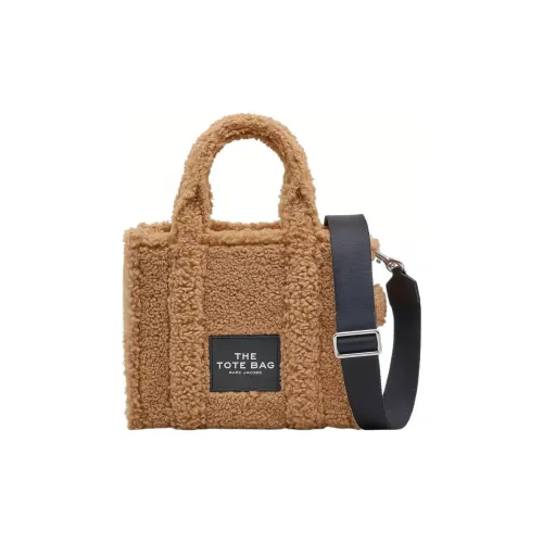 MARC JACOBS Плюшевый Тоут Сумка Сумка для покупок Сумка через плечо Сумка Маленькая Женская CAMEL