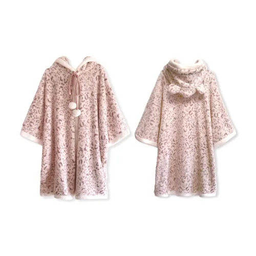 XIAFENYAN Банные халаты Женские Розовый