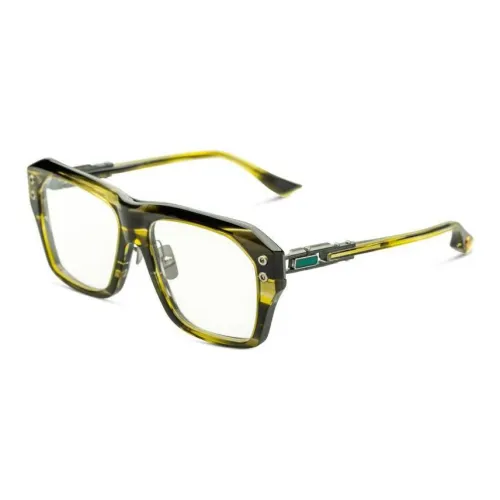 DITA Ацетат Квадратные Оправы для Очков Унисекс Желтые