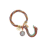 Браслет-шнурок с восемью хранителями Бога и китайским зодиаком [Дракон и Змея]