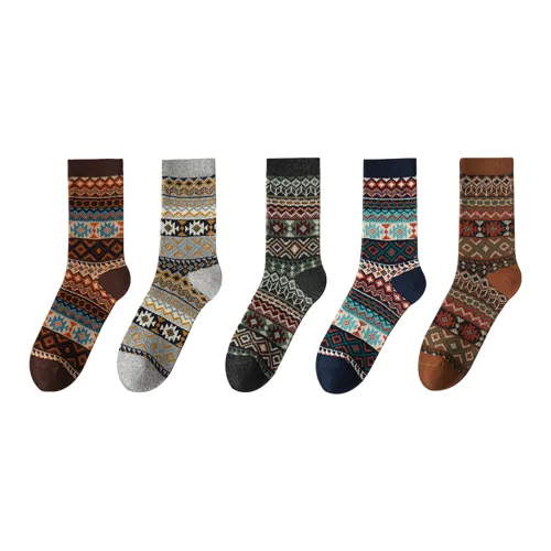 PLAN IN Носки Crew Унисекс упаковка из 5 пар