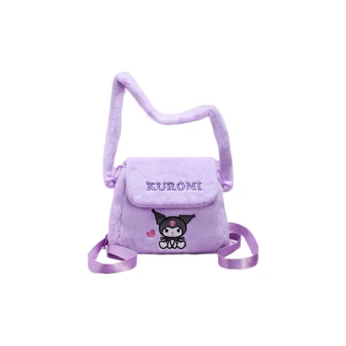 Санрио Hello Kitty Hello Kitty My Melody Kuromi Полиэстер Плюшевый Вышивка Рюкзак Обычный Унисекс Многоцветный