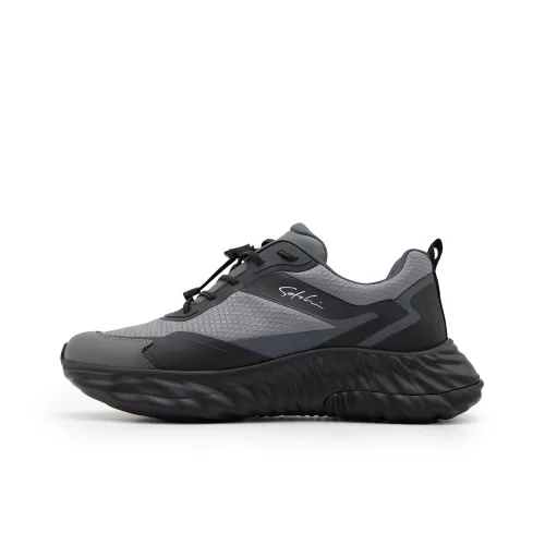 Satchi Мужские повседневные туфли Low Top Серые Мужские