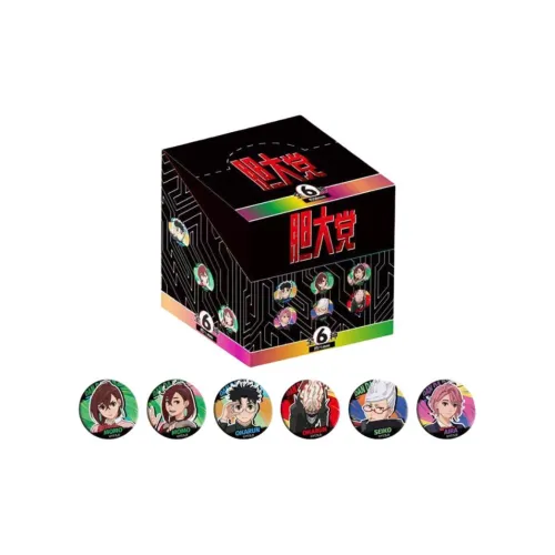 MOUXUYY Daring Вечеринка Персонаж Style Collection Двойной Вспышка Значок Значки