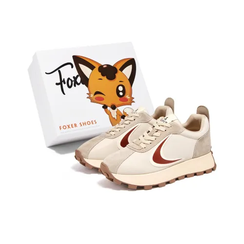 FOXER Cortez Обувь Амортизация Устойчивая к истиранию Легкий Увеличение Высоты Низкий Топ Кроссовки Матовые Женские
