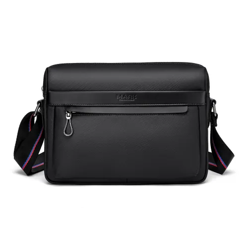 FAIRWHALE Кожа Мембранная Сумка через плечо Сумка на плечо Средняя Унисекс Черная