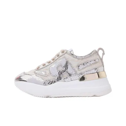 RUCOLINE Низкий топ Повседневная обувь Женская Светло-золотая