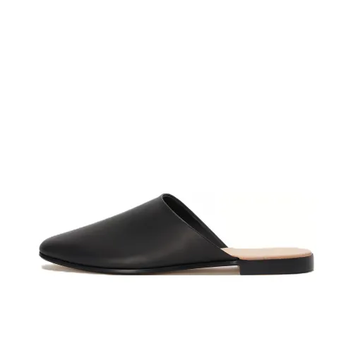 Hender Scheme Foot Cast Домашние тапочки Мужские Черные