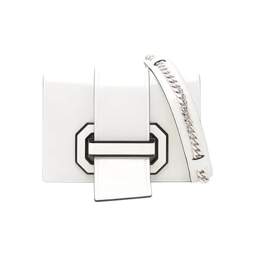 PRADA Сумка через плечо из коровьей кожи женская белая