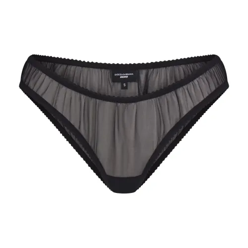 SKIMS DOLCE&GABBANA Collaboration Коллаборация 1 упаковка Onyx/Onyx Женские трусики-бикини