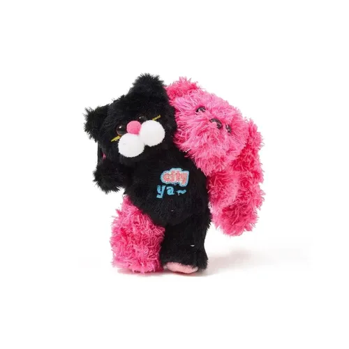 X3COMMUNE Double Combo City Bear Rabbit Plush Pendant 13cm Рекомендуемая высота