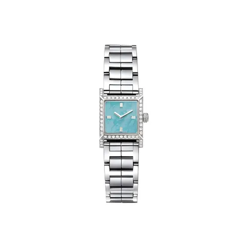 TIFFANY CO. 1838® Women's Watch Кварцевый механизм ремешок из нержавеющей стали синий циферблат