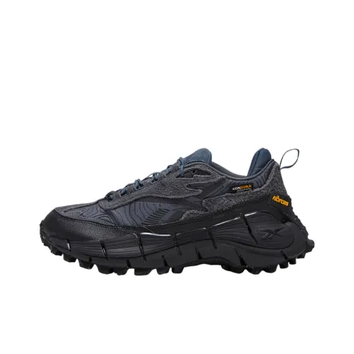 Reebok Low Топ Повседневные Беговые Кроссовки Мужские Серый Черный Синий