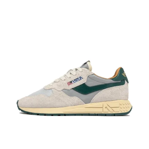 AUTRY BASKETS REELWIND Устойчивые к истиранию Низкие Топ Повседневная обувь Мужская Бежево-зеленая