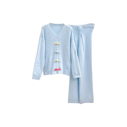 WANANNI Пижамный комплект женский синий