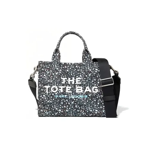 MARC JACOBS Хлопковая ткань Тот Сумка Сумка для покупок Сумка Сумка через плечо Сумка через плечо Мини Женская Черная