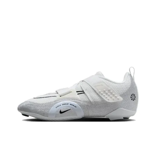 Nike SuperRep Slip Resistant Abrasion Resistant Низкий Топ Велосипедные кроссовки Женские Белые