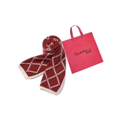 Joy&Mario Акриловые Вязаные Шарфы Унисекс