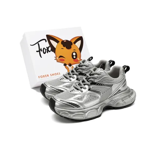 FOXER Износостойкий Дышащий Низ Резистентный Низкий Топ Толстая подошва Кроссовки Унисекс