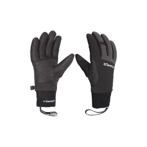 CAMP USA Козья кожа Спортивные перчатки Унисекс Черный Без рисунка
