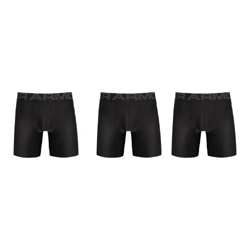 Under Armour 3 упаковки черные мужские боксер-шорты