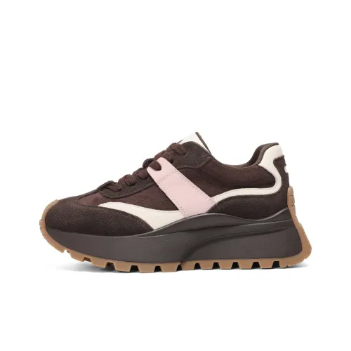 BELLE Slip-resistant Abrasion-resistant Low Top Casual Women's