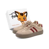 Бежевый/красный