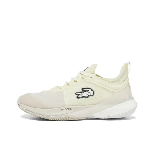 LACOSTE Теннисные кроссовки Low Top Бежево-желтые Женские
