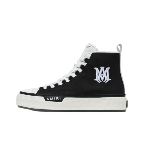 AMIRI Ma Court Hi High Топ Скейтборд Кроссовки Мужские Черные