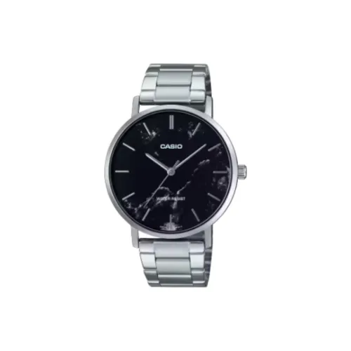 CASIO Standard Series Кварцевый механизм нержавеющая сталь ремешок мужские часы черный циферблат