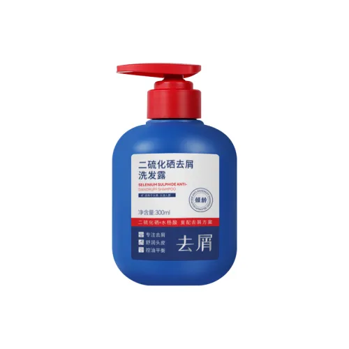 QINGLING Selenium Dioxide Шампунь для лечения перхоти контроль жирности освежающий придающий объем и пушистость 300 мл 300 мл*2