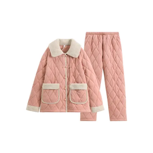 FENTENG Пижамный комплект женский цвет розовый румяна