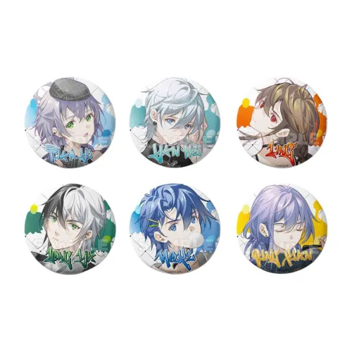 Xhdm Vsinger Street Snap Collection Ло Тяньи Стиль Украшение Значки