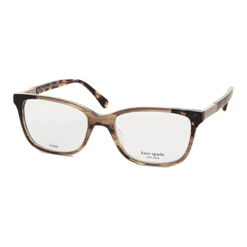 Kate Spade Пластик Прямоугольные Оправы для очков Женские Коричневый