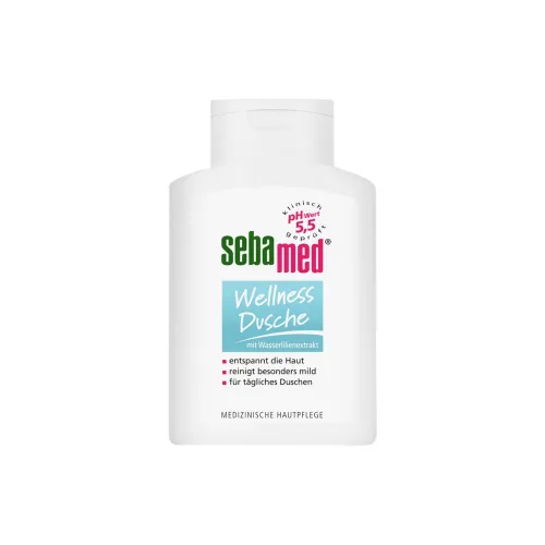 Sebamed Gentle Water Lily Shower Gel Hydrating Cleansing Soap Аромат 200 мл 400 мл