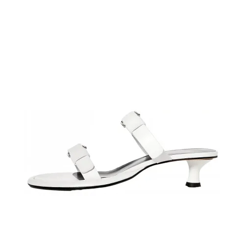PROENZA SCHOULER One Ремешок Сандалии Низкий Каблук Женские Белые