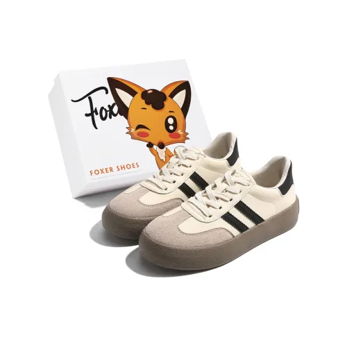 FOXER Аbrasion Resistant Легкий Низ Resistant Низкий Топ Скейтбординг Кроссовки Женские