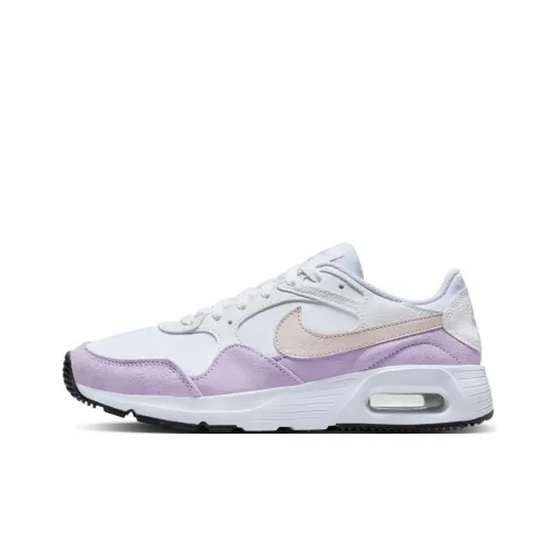 Nike Air Max SC Low Беговые кроссовки Топ Женские Белый Фиолетовый