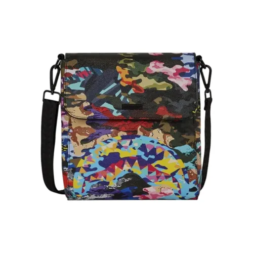 SPRAYGROUND Сумка через плечо из искусственной кожи большая унисекс разноцветная