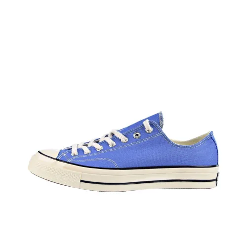 Converse Chuck Taylor All Star 70 Blue Ivory Low-Top Canvas Shoes Unisex Blue