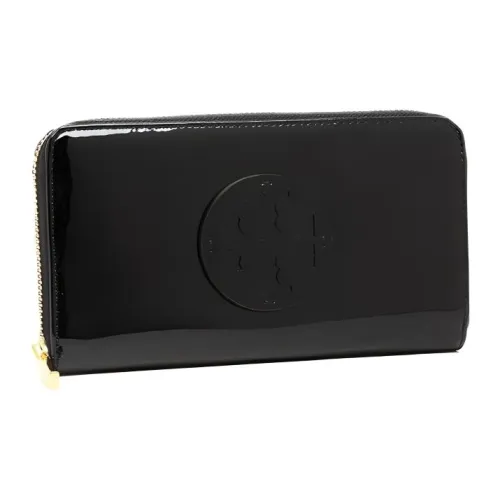 Tory Burch Лакированная кожа Кошелек для монет Женские Черный