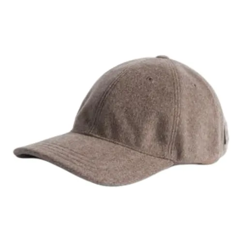 LOEWE Шерсть Холст Телячья кожа Металл Хлопок Кепки Мужские Цвет Тауповый